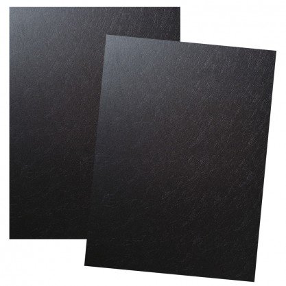 100pk Navy Linen Paper Report Covers + Linen Weave Paper Stock